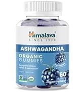 Himalaya Ashwagandha Organic Gummies, KSM-66 Organic Ashwagandha to Help with Stress Relief, Ener...