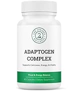 2nd Springs Adaptogen Complex Natural Stress Relief and Vitality Booster - Ashwagandha, Ginseng, ...