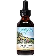 WishGarden Herbs Quiet Time for Kids - Natural Herbal Calming Supplement for Kids with Passionflo...