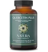 Natura Health Products - Quercetin Plus - Quercetin with Highly Bioavailable Food-Grown Vitamin C...