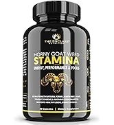 Premium Horny Goat Weed Extract for Men & Women, Maca Root, L-Arginine, Tongkat, Ginseng, Saw Pal...