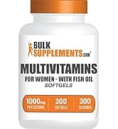 BULKSUPPLEMENTS.COM Multivitamin for Women - Daily Multivitamin with Fish Oil, Multimineral Suppl...