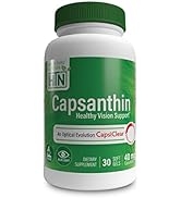 Health Thru Nutrition Capsanthin 40mg - Ultimate Eye Supplement | Healthy Vision Support & Blue L...