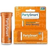 Himalaya PartySmart, One Capsule for a Better Morning, 12 Nights Out Supply, Non-GMO, Plant-Based...