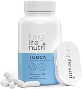 TUDCA 500mg 60 Vegetarian Capsules | Tauroursodeoxycholic Acid Bile Salt Supplement | Liver Suppo...