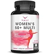 Women’s 50+ Daily Multivitamin. Senior Multi Vitamin & Mineral Supplement for Healthy Women Over ...