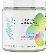 Alani Nu Super Greens Powder, Premium Superfood and Organic Veggie Whole Foods Supplement, 30 Ser...