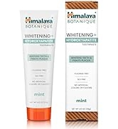 Himalaya Botanique Whitening + Hydroxyapatite Toothpaste for Whiter Teeth & Fresher Breath, Fight...