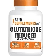 BULKSUPPLEMENTS.COM Glutathione Reduced Capsules (Reduced Glutathione) - for Antioxidant & Liver ...