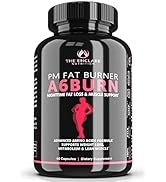 A6BURN Night Time Fat Burner Sleep Aid. Weight Loss for Women And Men, Metabolism Booster, Appeti...