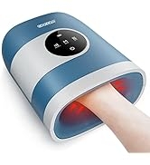 CINCOM Upgraded Hand Massager, Rechargeable Hand Massager with Heat and Compression for Arthritis...