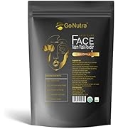 Go Nutra Neem Facial Mask Powder Organic Special Formula with Aloe Vera, Turmeric, Dead Sea Mud, ...