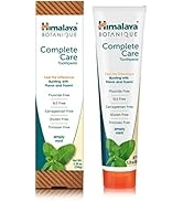 Himalaya Botanique Complete Care Toothpaste, Simply Mint, Plaque Reducer for Brighter Teeth and F...