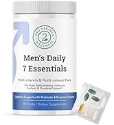 2nd Springs Daily 7 Essentials - 7 Pack Adult Male Multivitamin & Multimineral Pack for Energy, M...