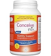 CONCEIVE PLUS Motility Male Fertility Supplement Count Booster + Zinc, Ginseng, Q10, Vita...