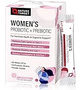 Probiotics for Women Probiotic Powder Supplement - Prebiotics and Probiotics for Weight Loss, Imm...