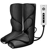 CINCOM Leg Massager for Foot Calf Air Compression Leg Wraps with Portable Handheld Controller - 2...