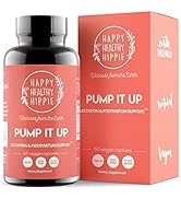 Happy Healthy Hippie Pump It Up [Lactation Supplement] Herbal [Breastfeeding Supplements] Support...