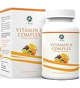 Vitamin B Complex – 5-MTHF Folate with B1, B2, B5, B6, Methyl B12, Niacin, Biotin – Wide Range of...