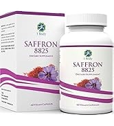 Saffron Extract 8825 – Antioxidant & Mood Support Supplement – 88.5 mg of Pure Safranal per Veget...