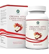 Organic Apple Cider Vinegar Pills (1500mg) - Vegan - with Cayenne Pepper - Natural Dietary Supple...