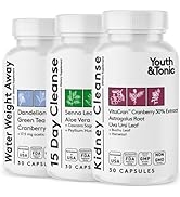 Full Body Cleanse Detox for Women & Men to Flush Out Residual Waste & Excess Water Weight | Colon...