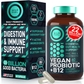 Vegan Supplement with Probiotics and B12