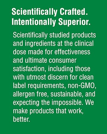 Scientifically Crafted, Intentionally Superior.