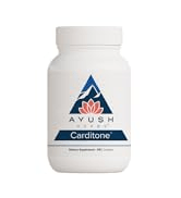 A link to the listing for Ayush Herbs Carditone support herbal supplement.