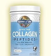 Garden of Life Grass Fed Hydrolyzed Collagen Protein Supplements Peptides Powder