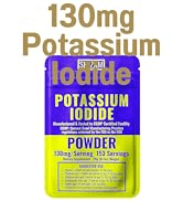 SHIZAM Potassium Iodide 130 mg 65 mg Powder Nuclear Survival Kit-s Iodine Tablets Capsules Liquid...