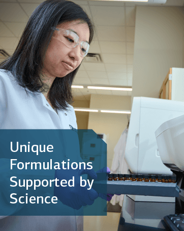 Unique Formulations Supported by Science