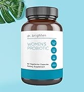 Dr. Brighten Women's Probiotic - Blend of Probiotics, Prebiotics, and Antioxidants, Supports Heal...