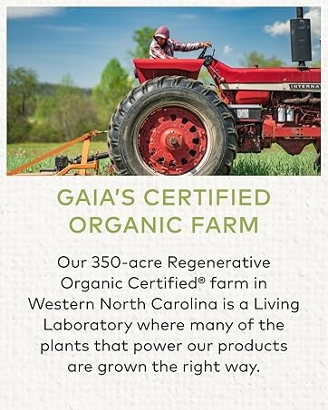 gaia's certified organic farm