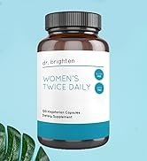 Dr. Brighten Women's Twice Daily - Full-Spectrum Multivitamin Dietary Supplement with Albion Chel...