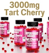 SHIZAM Superfruit Tart Cherry Gummies w/Tart Cherry Concentrate & Celery Seed Extract | Uric Acid...