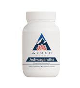 A link to the listing for Ayush Herbs herbal Ashwagandha supplement.