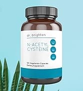 Dr. Brighten N-Acetyl-Cysteine (NAC) - 900 mg Amino Acid Dietary Supplement Boosts Glutathione, a...