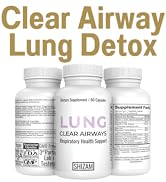 SHIZAM Lung Cleanse Detox Support Supplement for Respiratory Health & Smokers. Capsules with Butt...