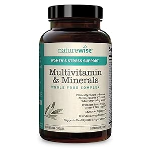 NatureWise Women’s Multivitamin with Stress Support | Whole Foods Vitamin & Minerals Complex